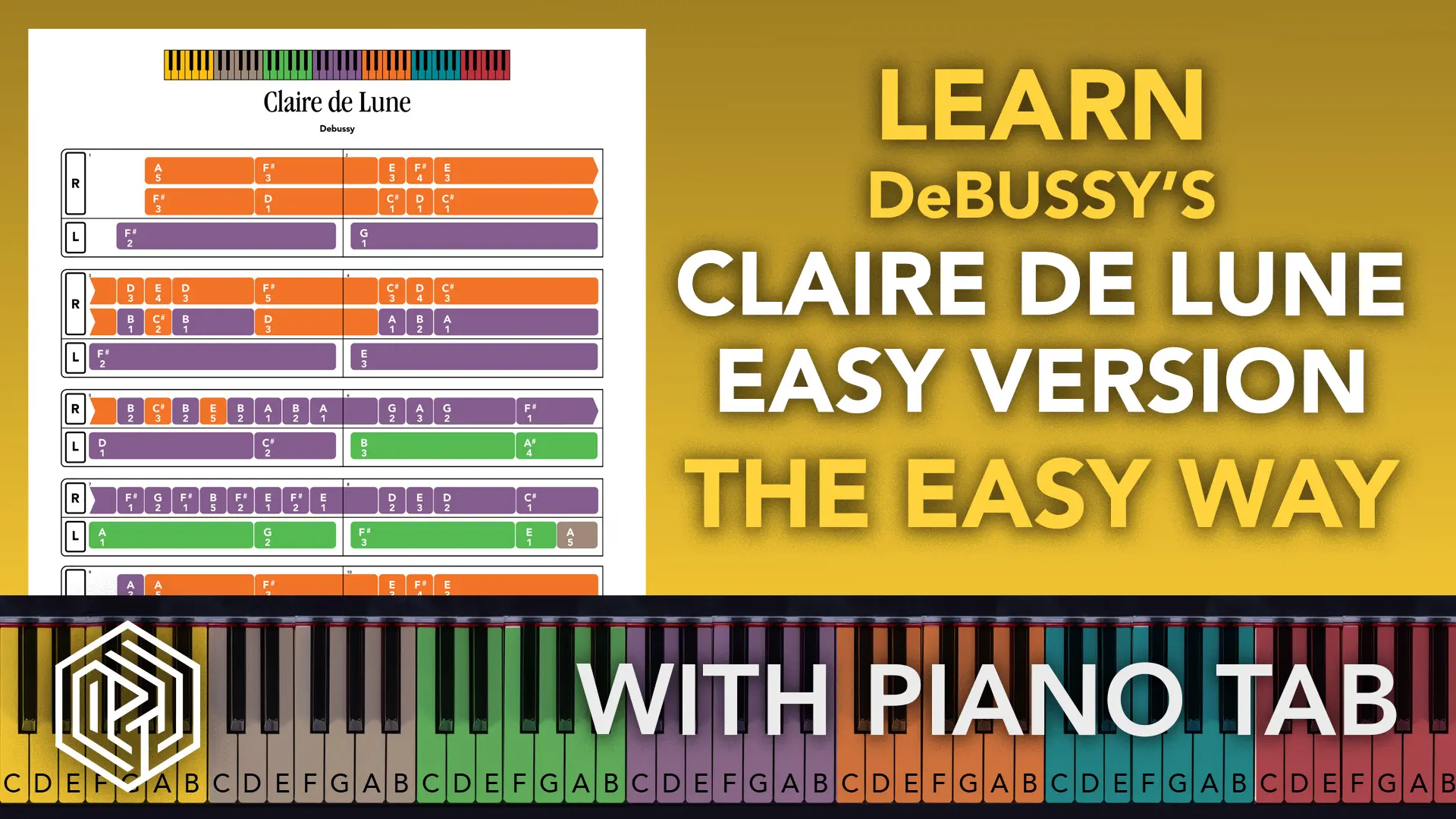 Claire De Lune (Easy)