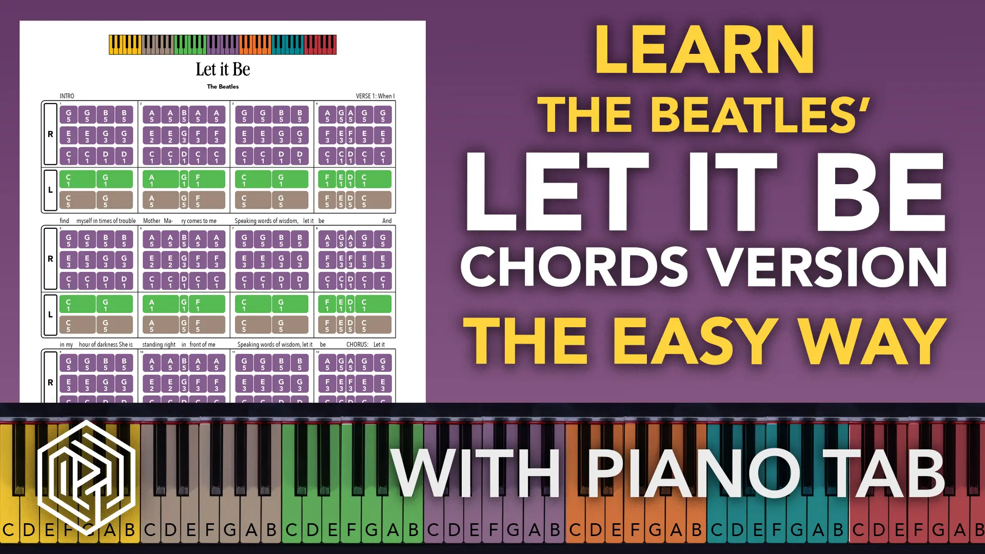 Let It Be (Chords Only)