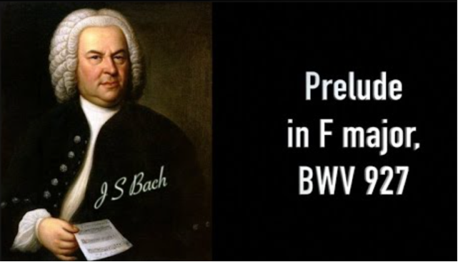 Prelude in F Major (BWV 927)